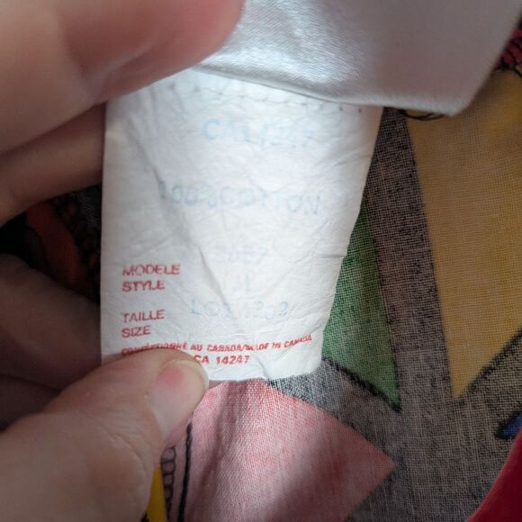 Un Deux Trois Colorful Geometric High Waist Shorts - Picture 5 of 5